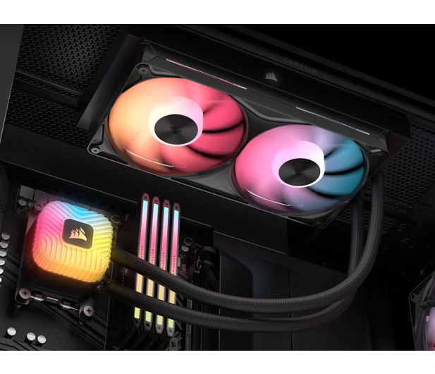 Corsair NAUTILUS 240 RS ARGB 2x120mm - 1603093 - zdjęcie 5